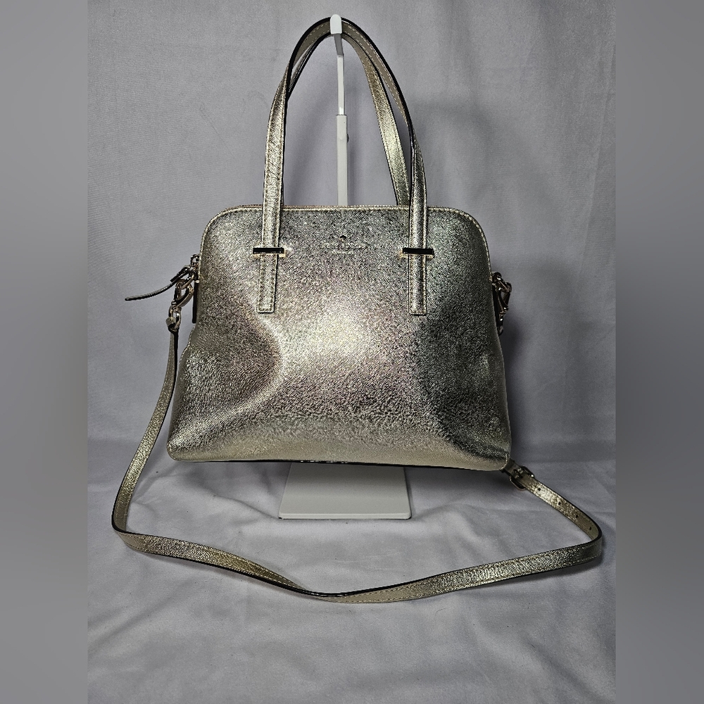 Kate Spade Maise Medium Dome Satchel Gold